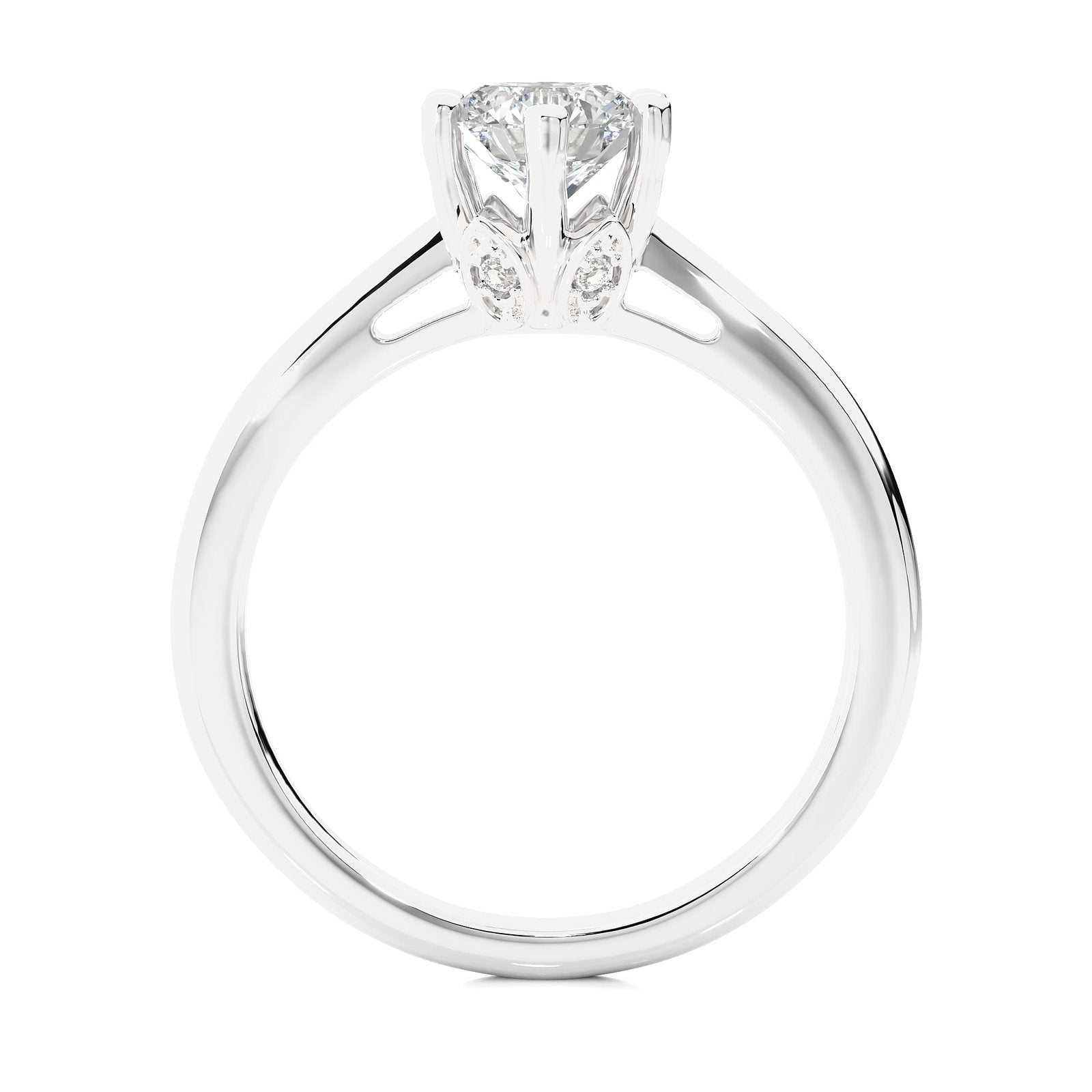 Solitaire Ring RS_RD_114 - WG
