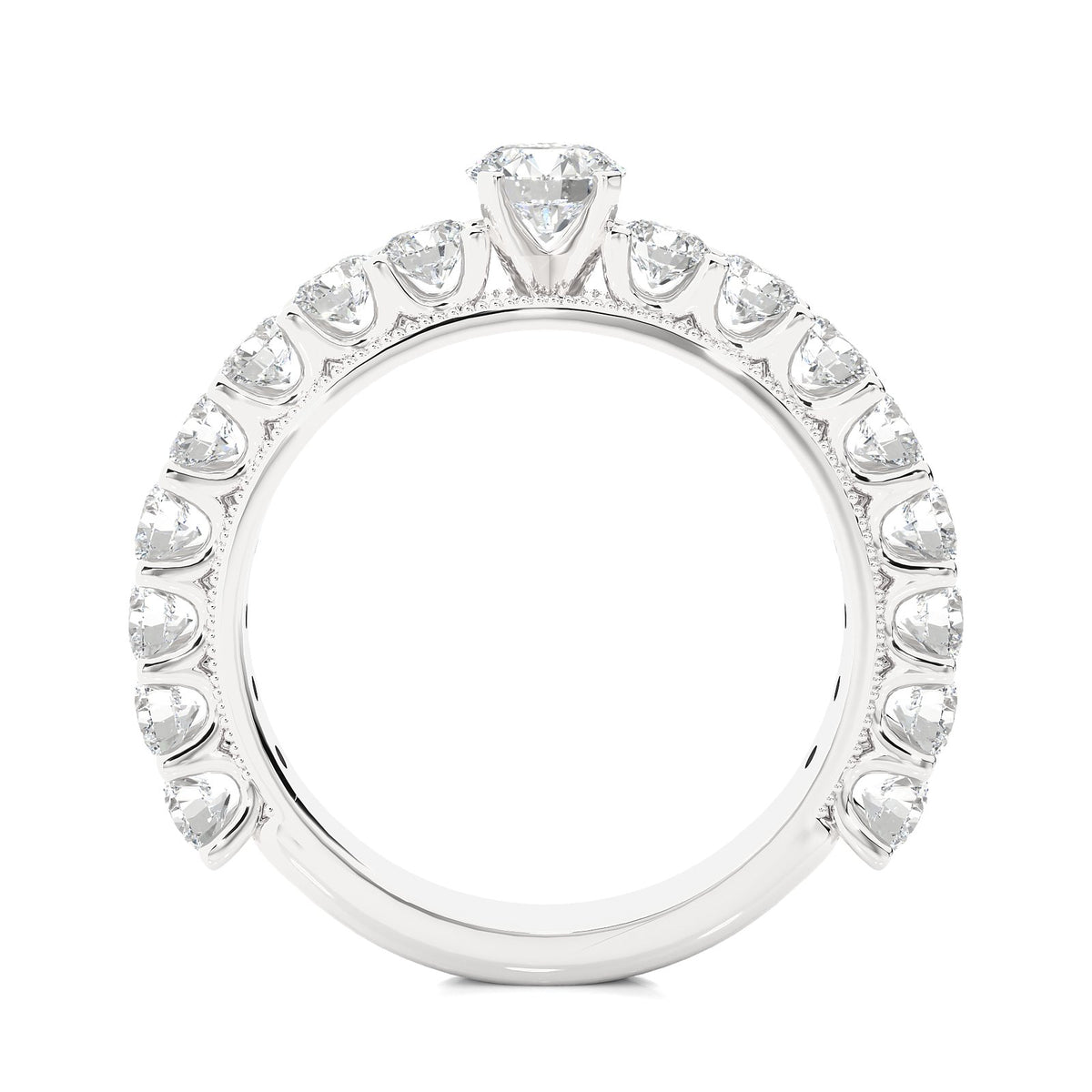 Solitaire Ring RC_RD_276 - WG