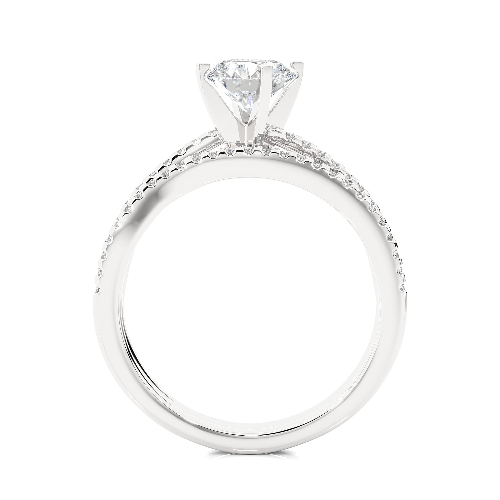 Solitaire Ring RV_RD_162 - WG