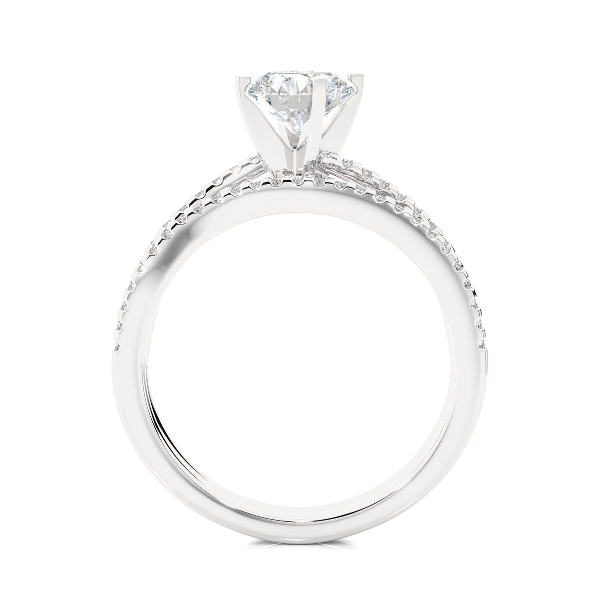 Solitaire Ring RV_RD_162 - WG