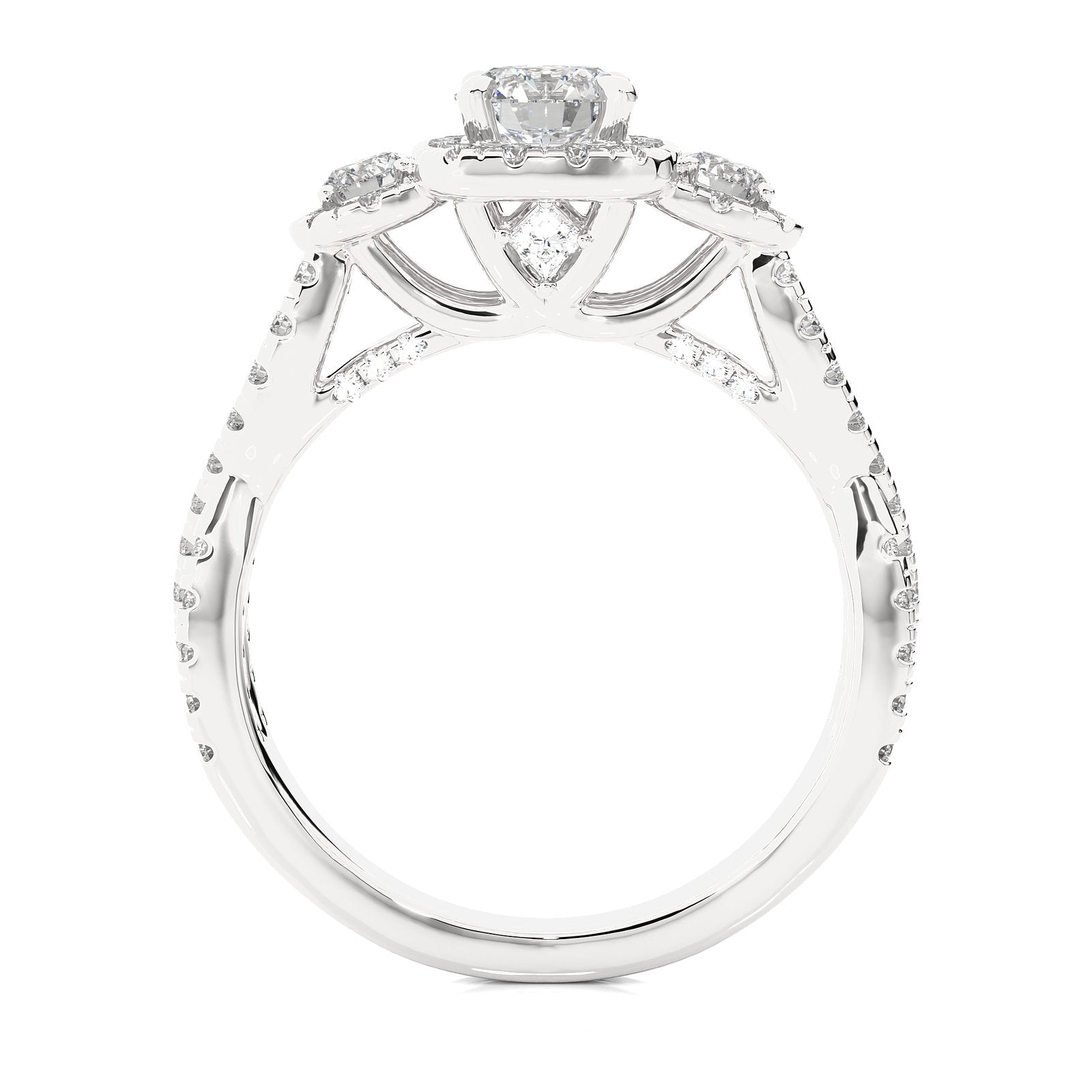 Solitaire Ring R3_RD_172 - WG