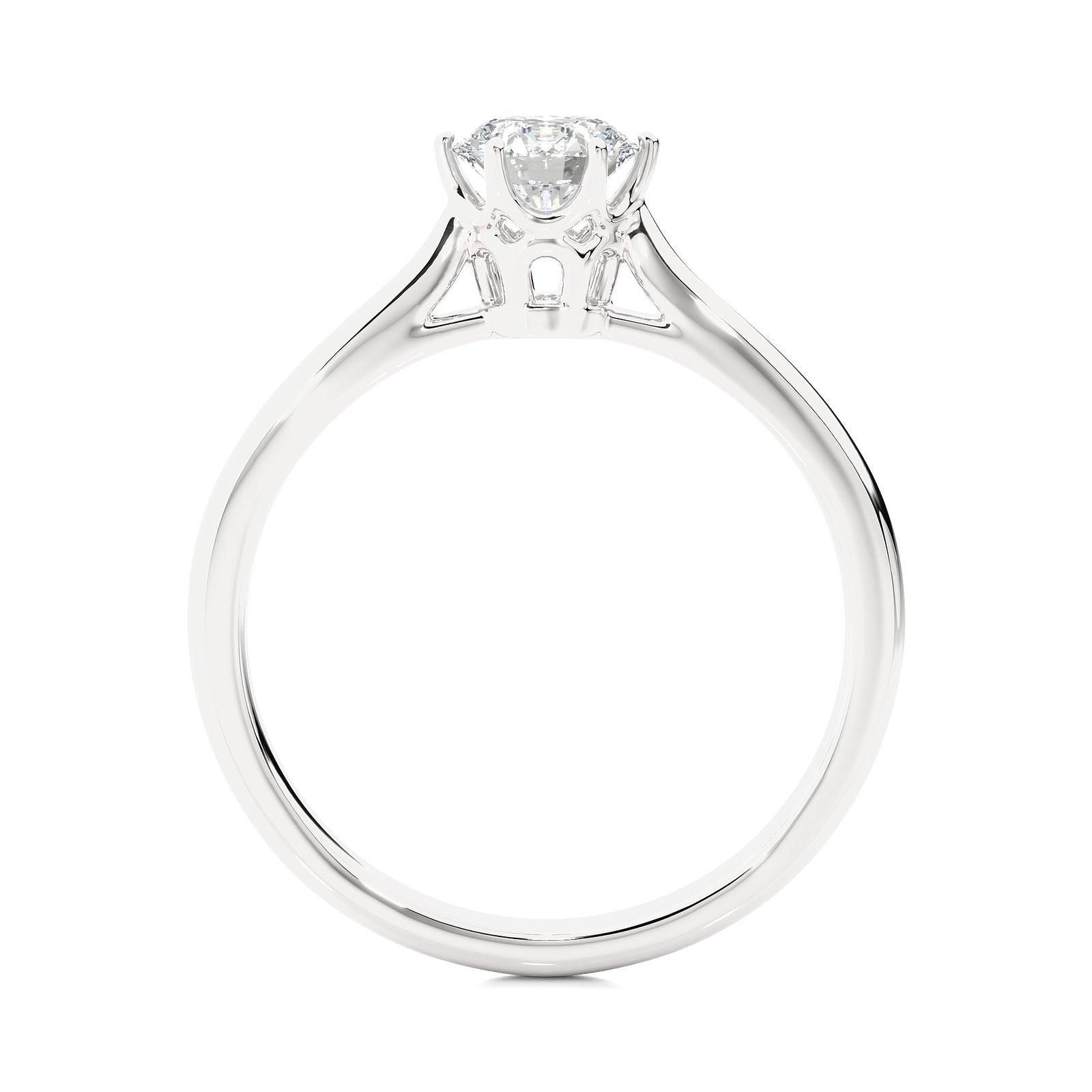 Solitaire Ring RS_RD_168 - WG