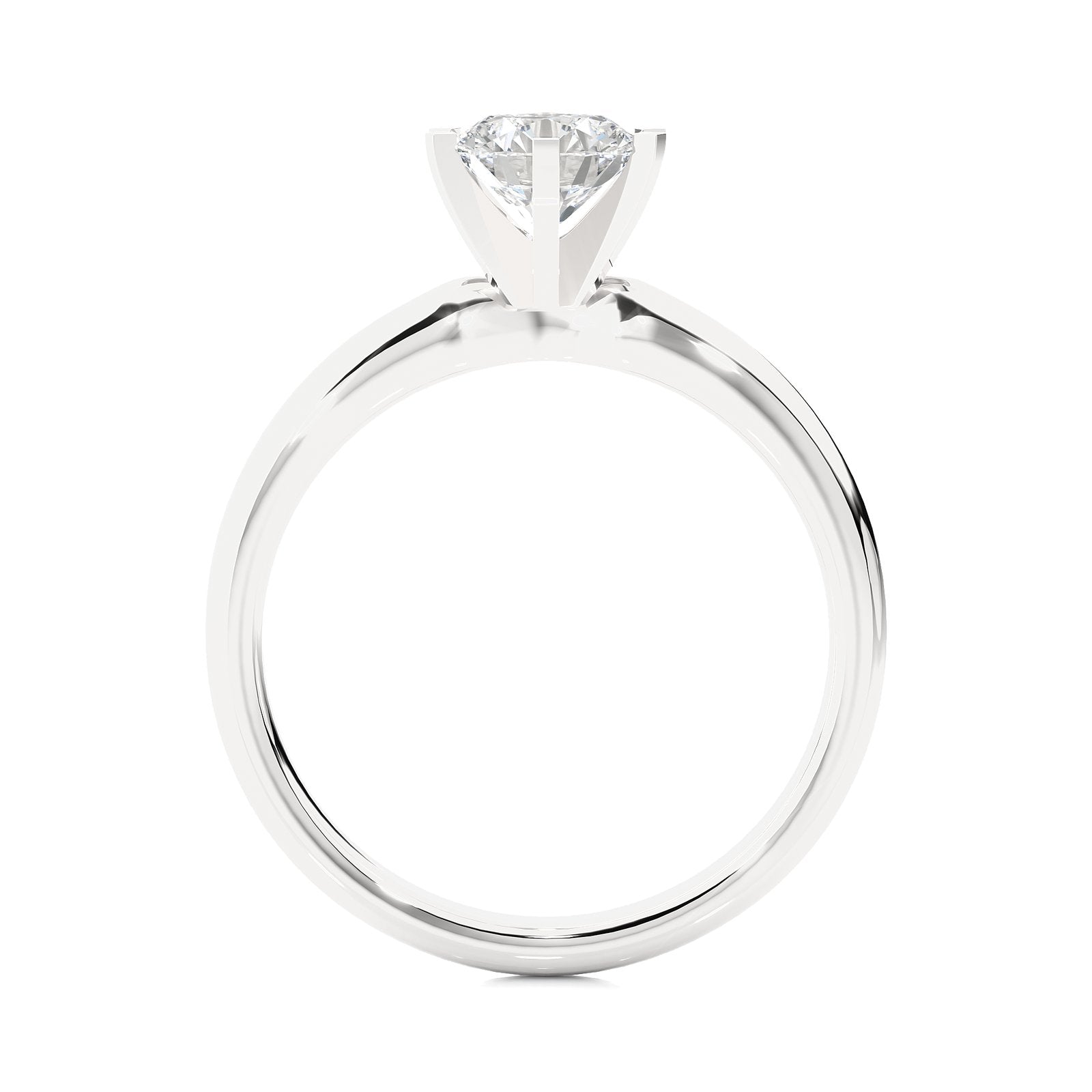 Solitaire Ring RS_RD_103 - WG