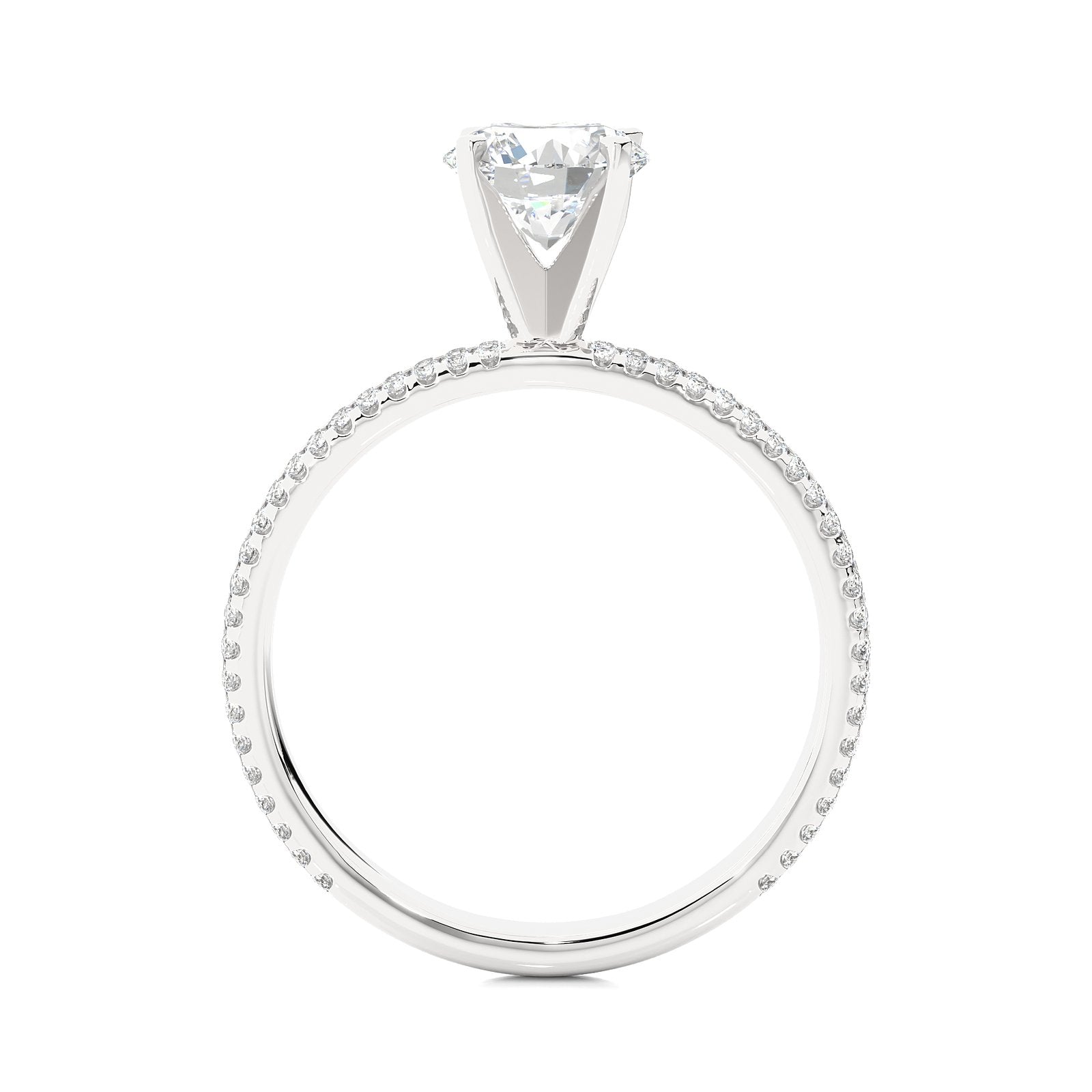 Solitaire Ring RP_RD_146 - WG