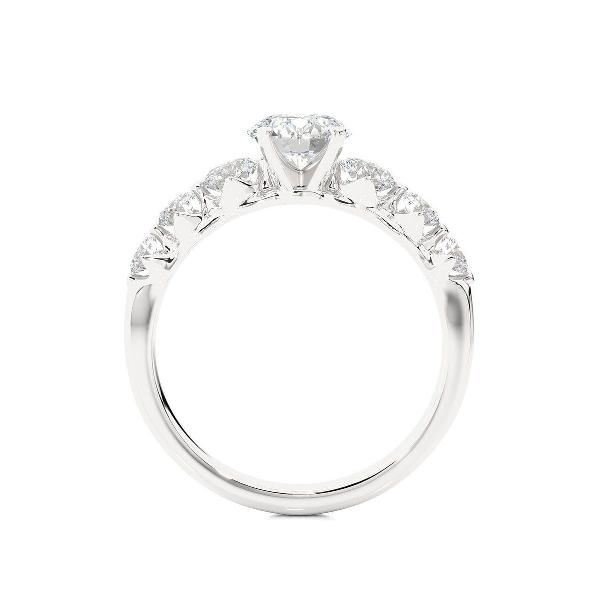 Solitaire Ring RC_RD_106 - WG