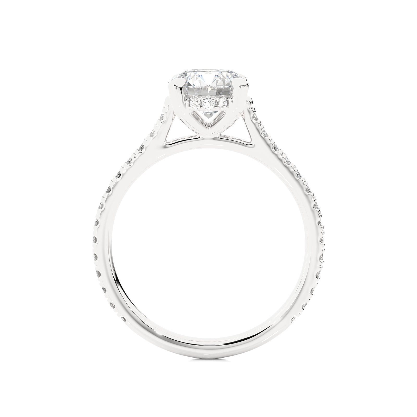 Solitaire Ring RC_RD_114 - WG