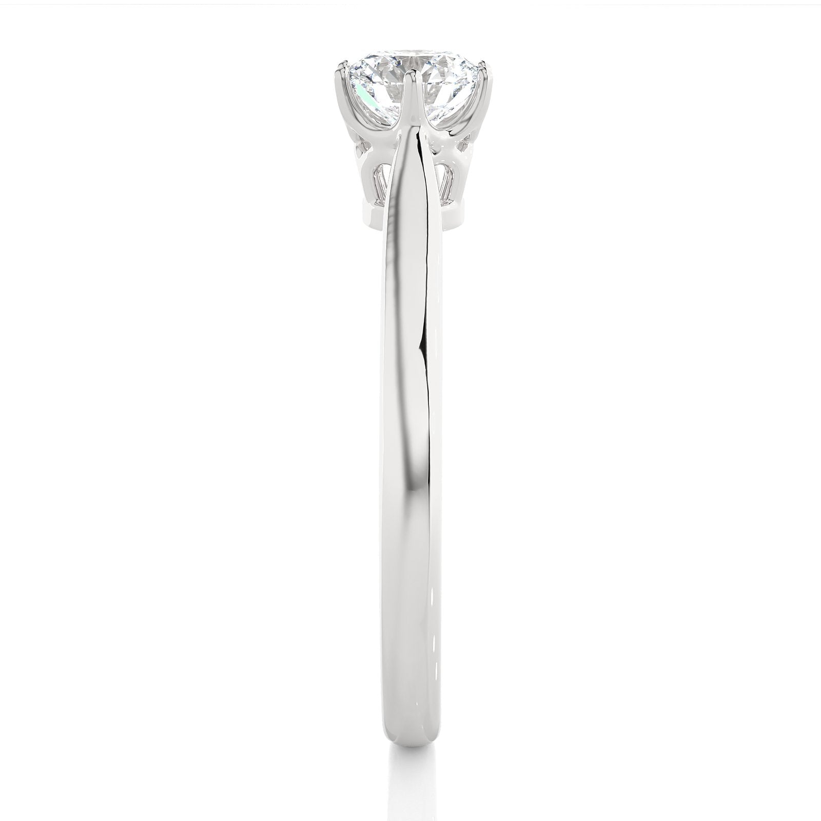 Solitaire Ring RS_RD_168 - WG