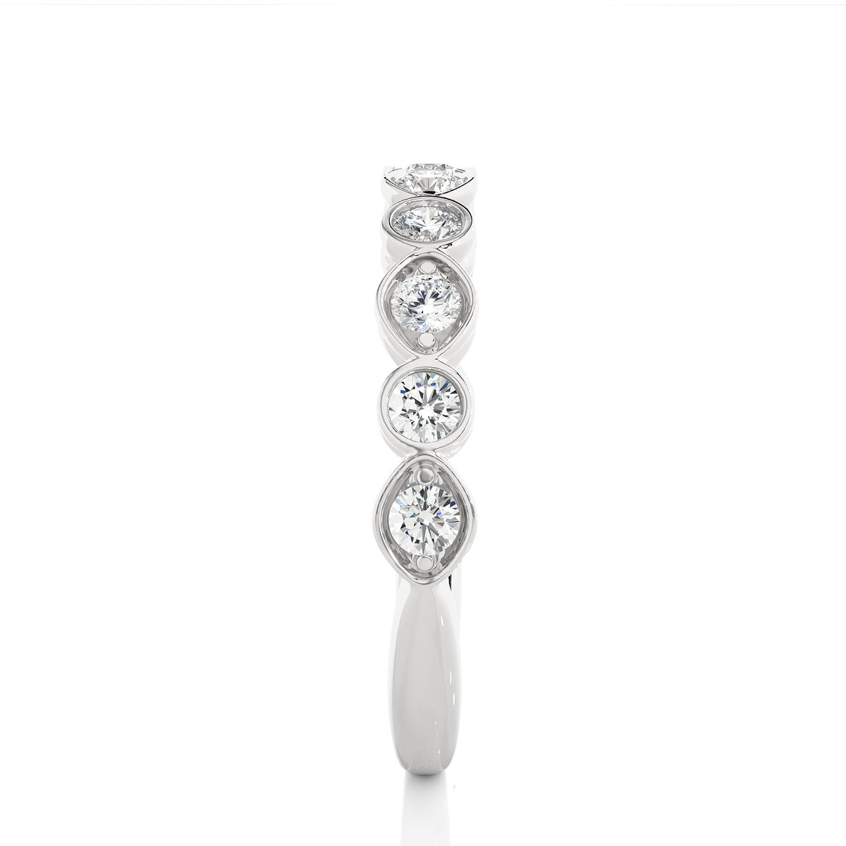 Wedding Band WB_RD_130 - WG