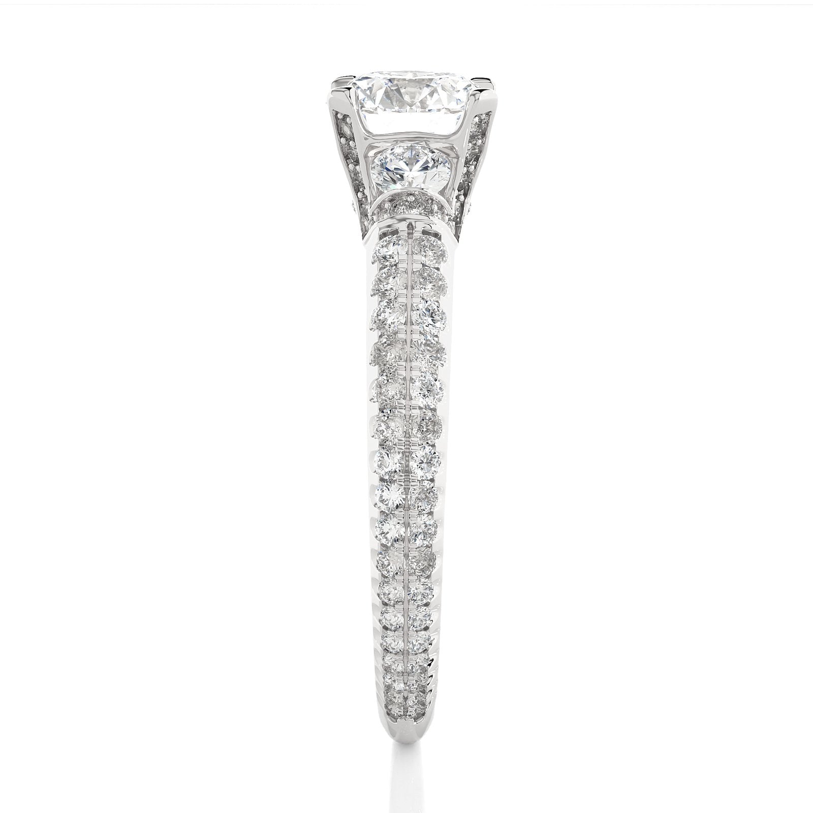 Solitaire Ring R3_RD_148 - WG