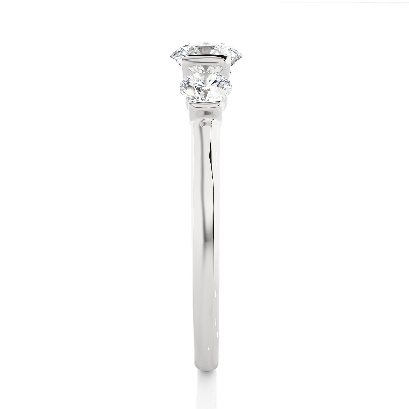 Solitaire Ring R3_RD_164 - WG