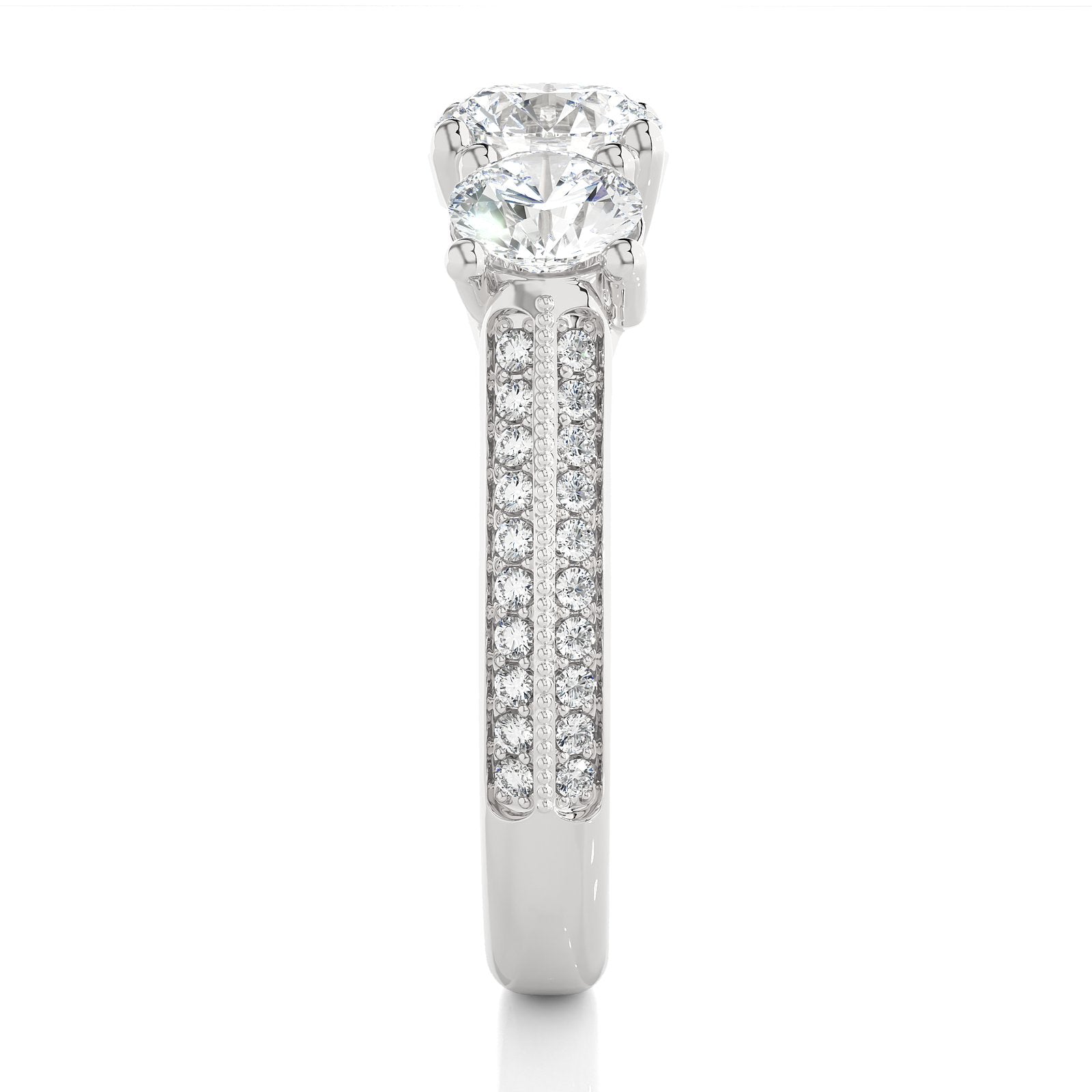 Solitaire Ring R3_RD_137 - WG