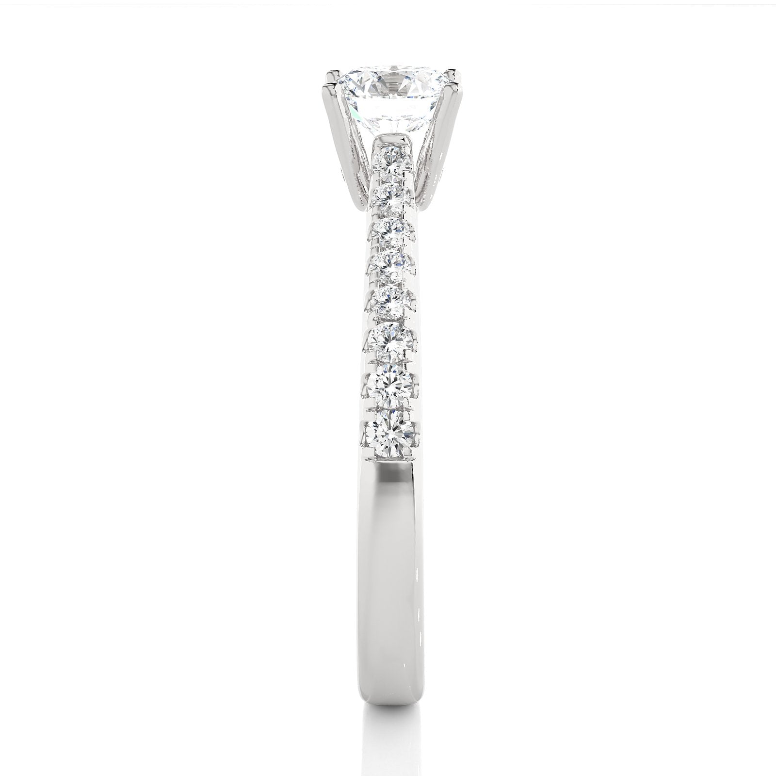 Solitaire Ring RC_RD_206 - WG