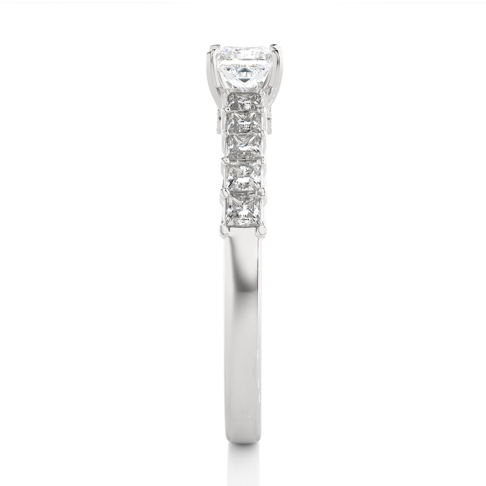 Solitaire Ring RC_PR_223 - WG