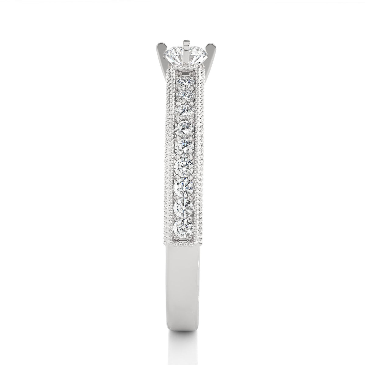 Solitaire Ring RC_RD_142 - WG