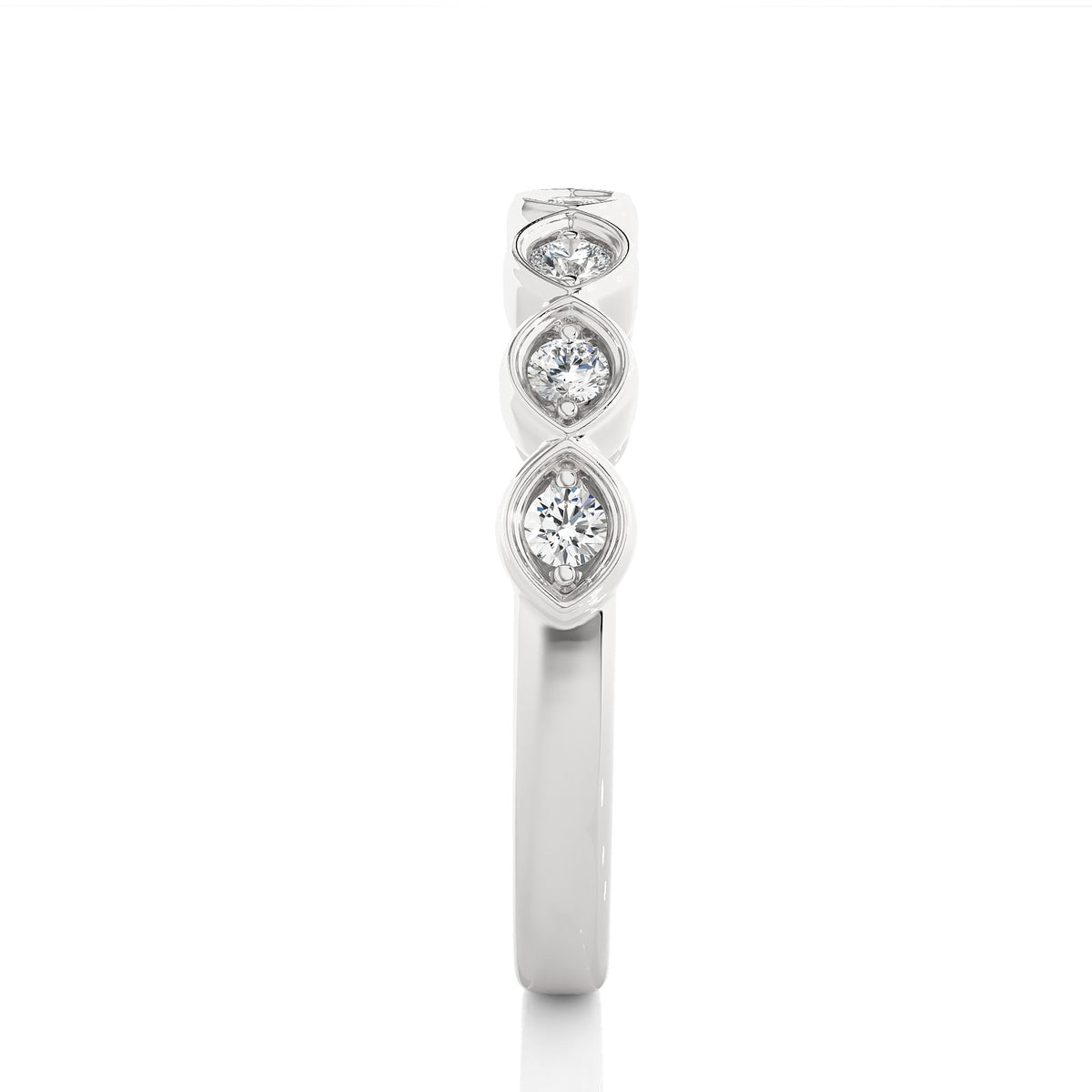 Wedding Band WB_RD_153 - WG