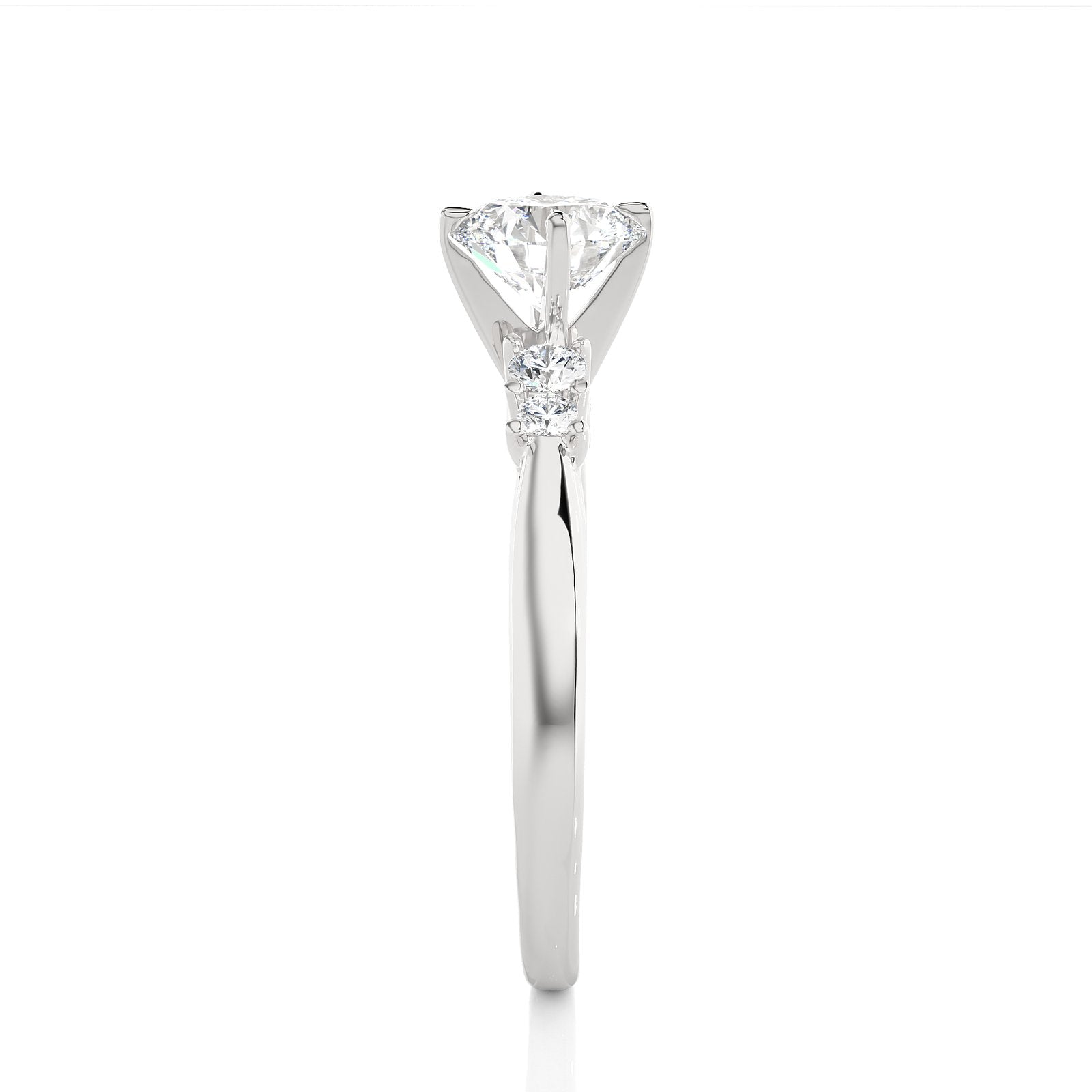 Solitaire Ring RC_RD_200 - WG