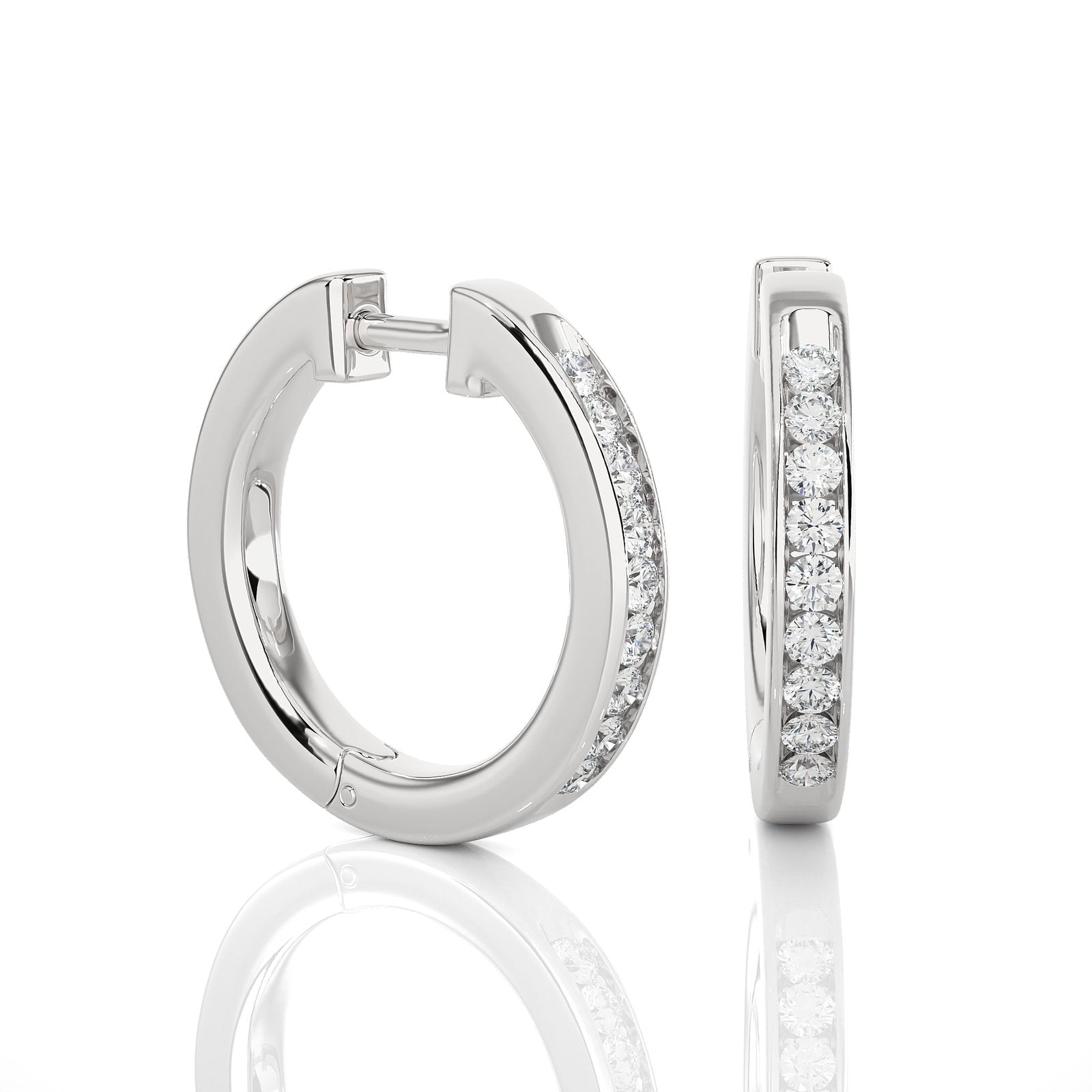 Earrings DH_RD_100 - WG