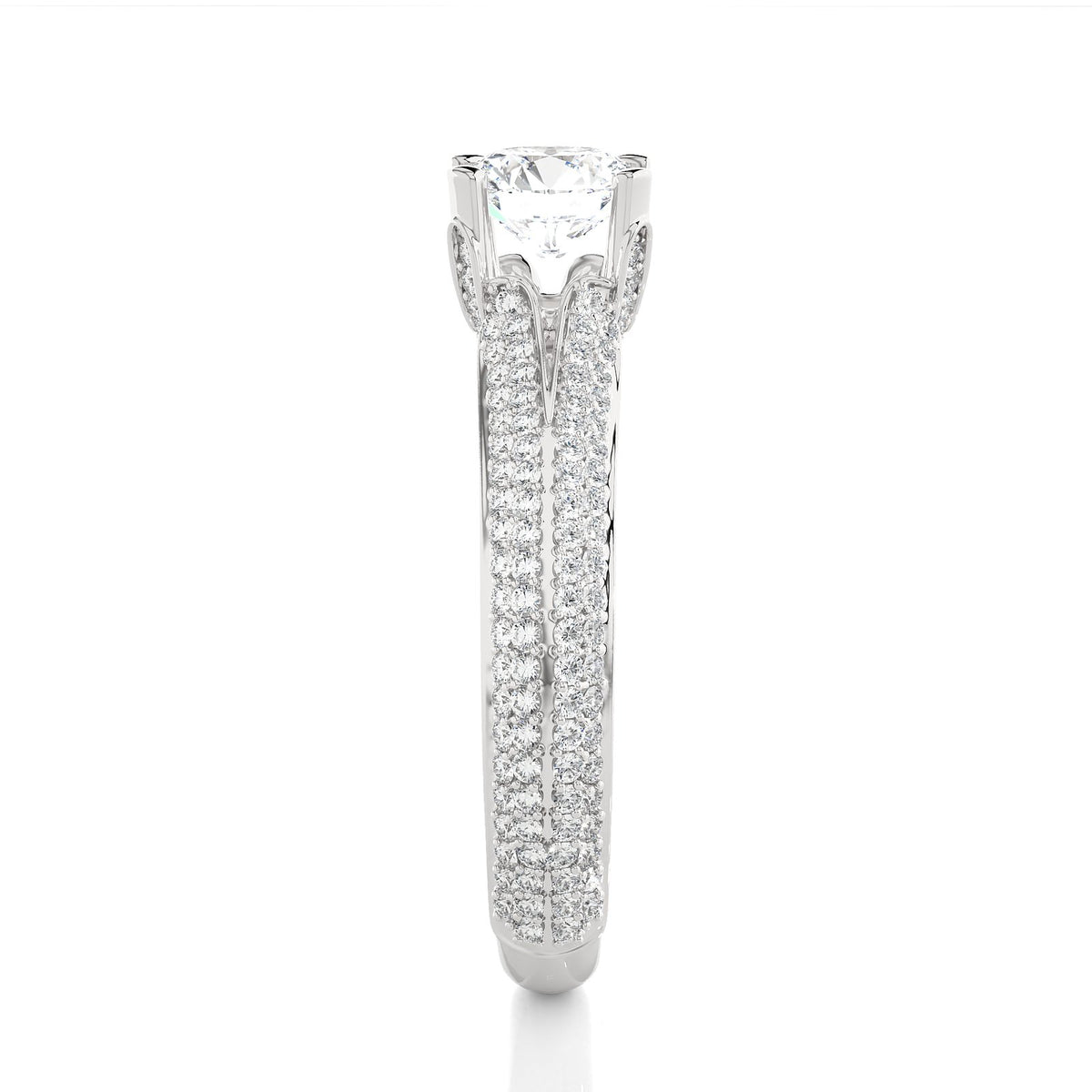 Solitaire Ring RP_RD_155 - WG