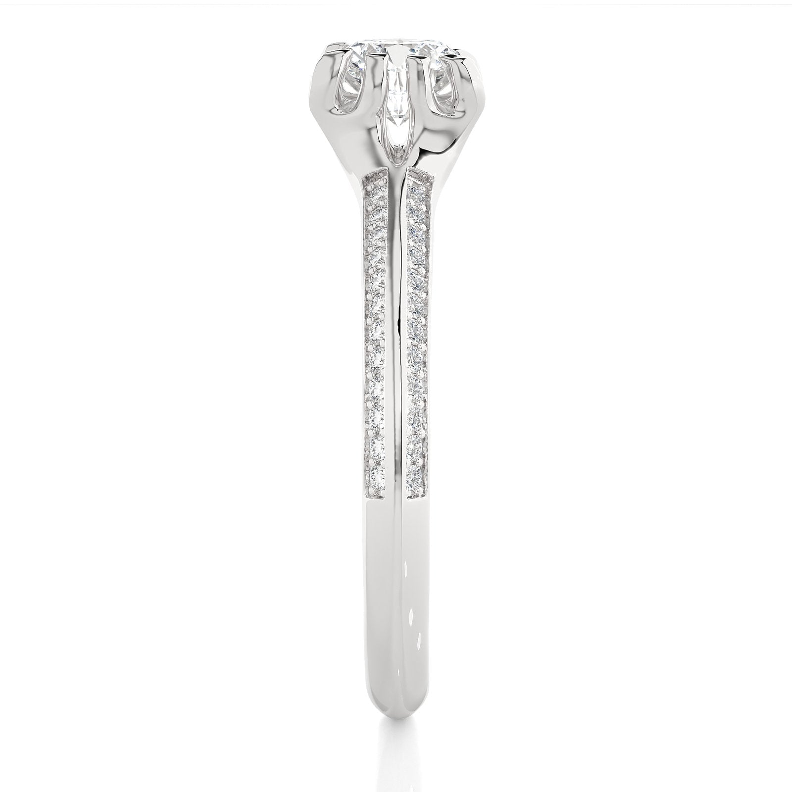 Solitaire Ring RP_RD_170 - WG
