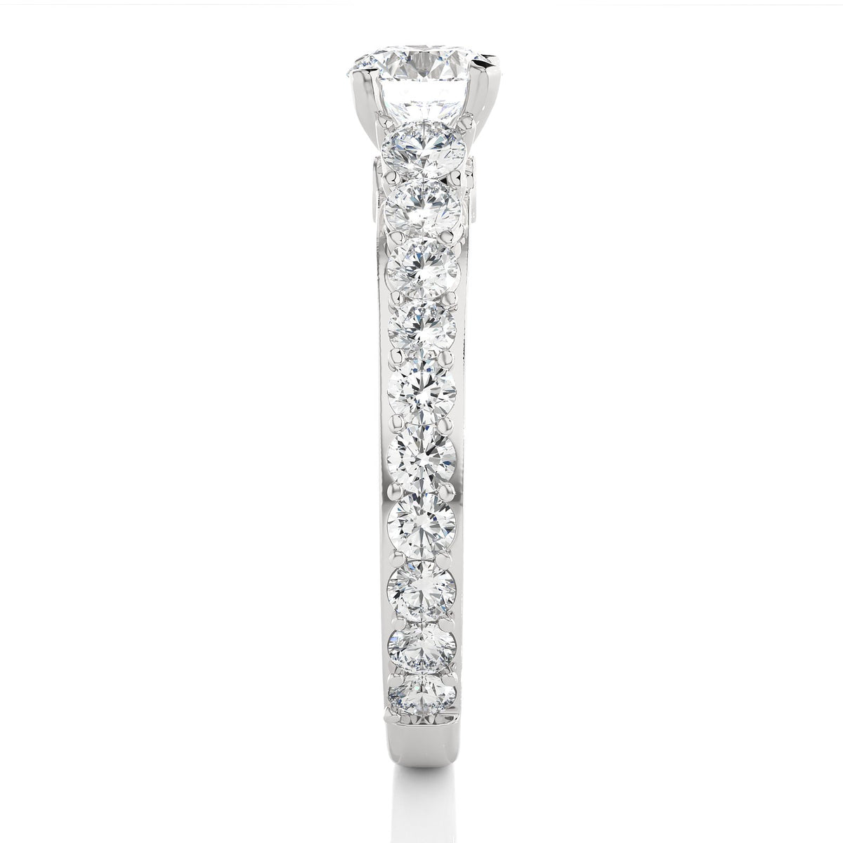 Solitaire Ring RV_RD_129 - WG