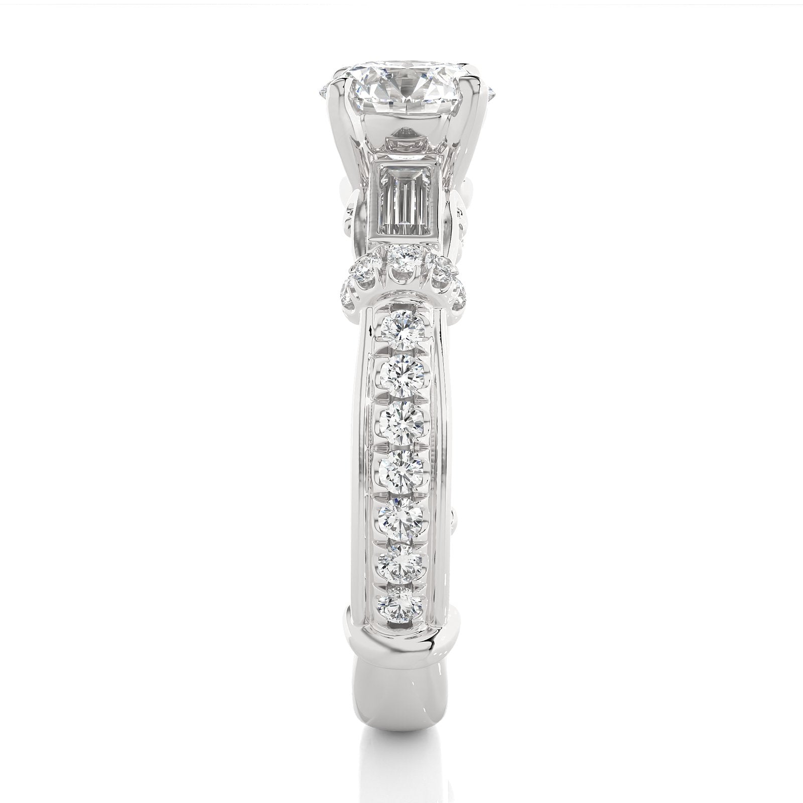 Solitaire Ring RC_RD_172 - WG