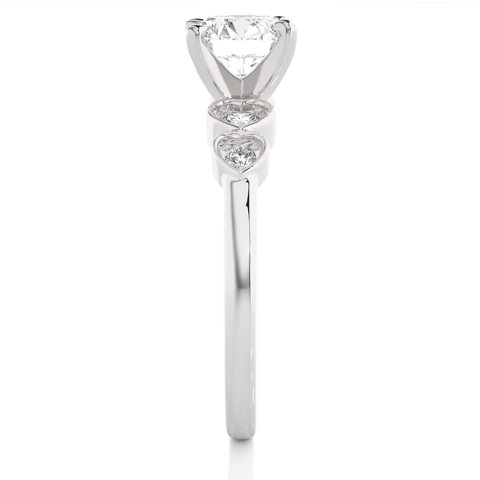 Solitaire Ring RC_RD_154 - WG