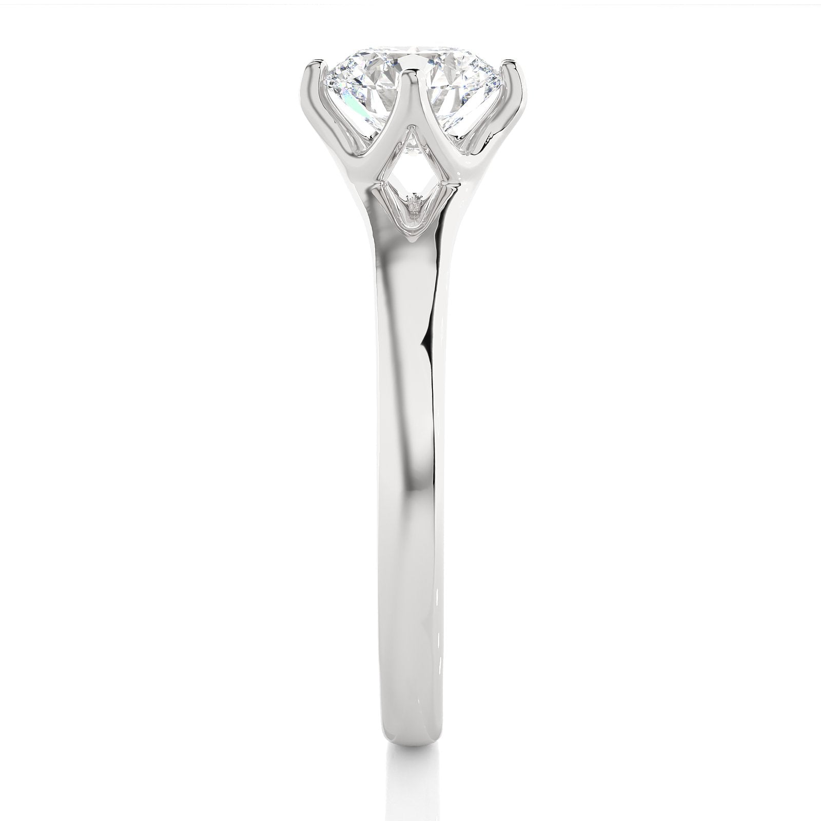 Solitaire Ring RS_RD_147 - WG