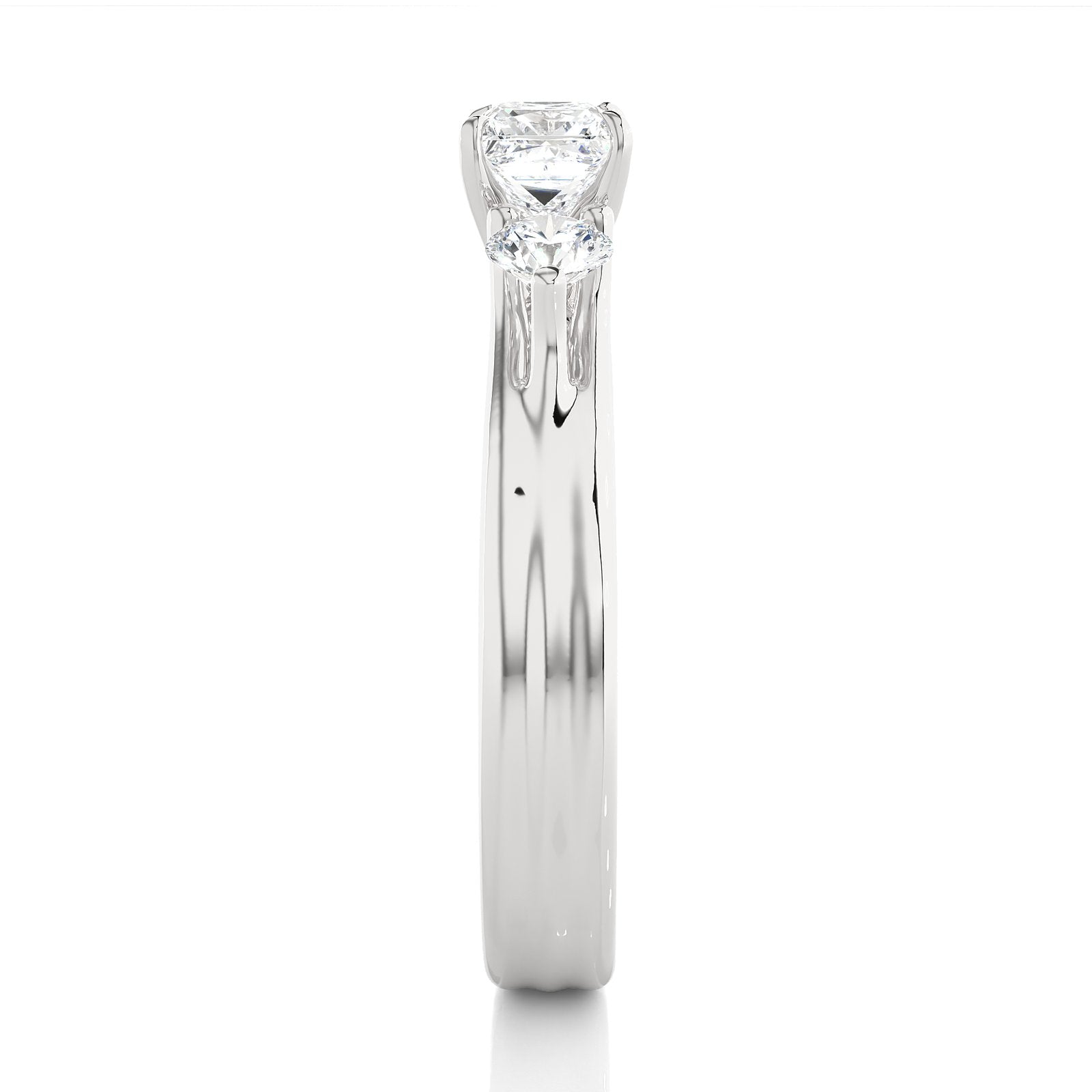 Solitaire Ring R3_PR_142 - WG