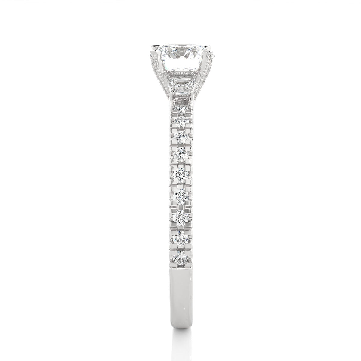 Solitaire Ring R3_RD_153 - WG