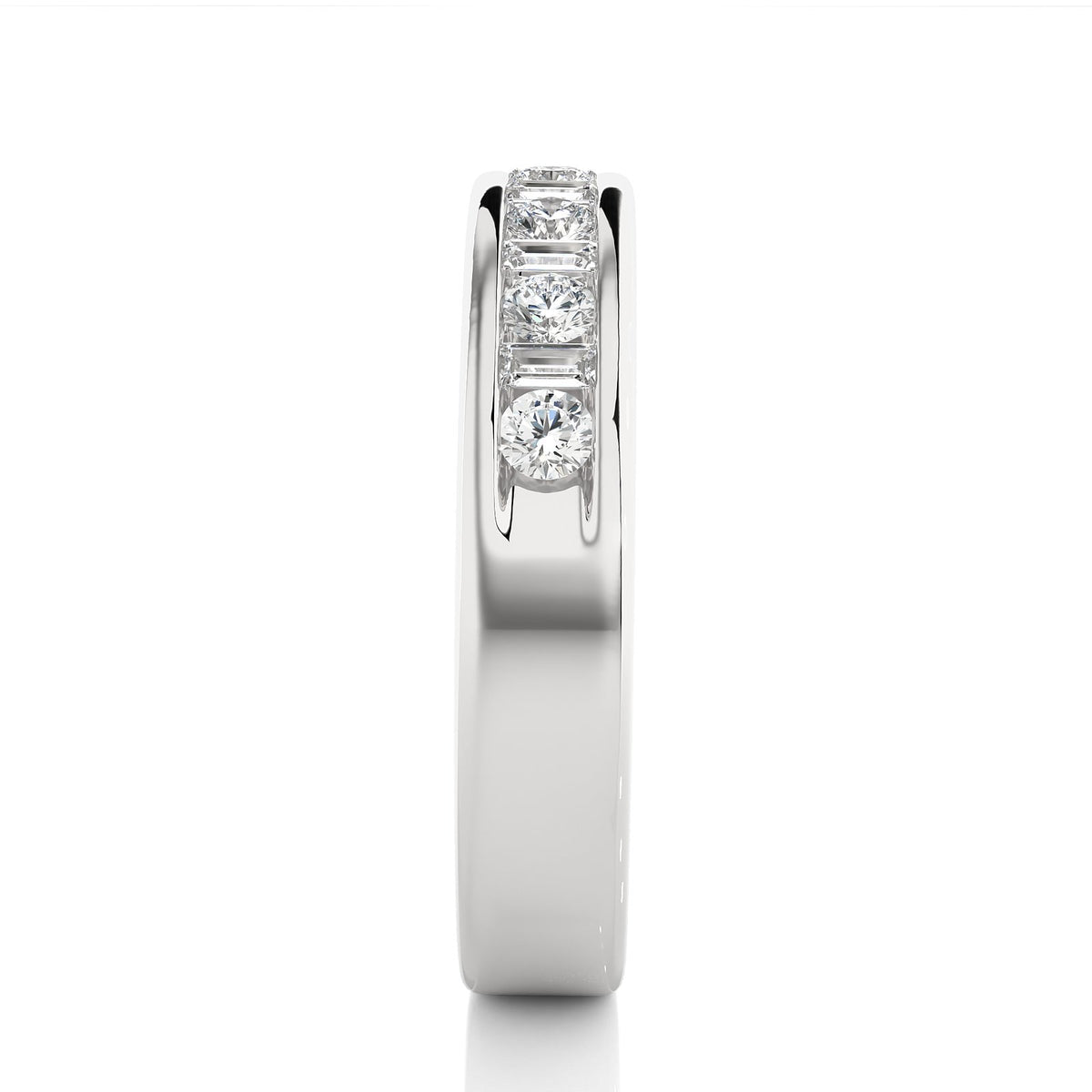 Wedding Band WB_RD_155 - WG