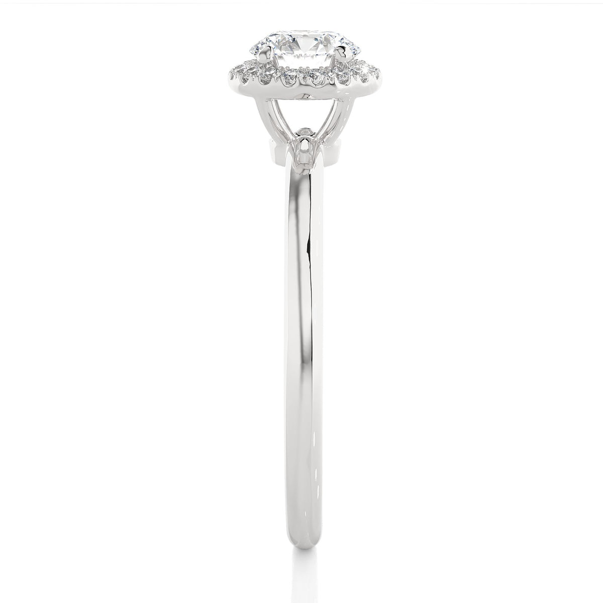 Solitaire Ring RH_RD_216 - WG
