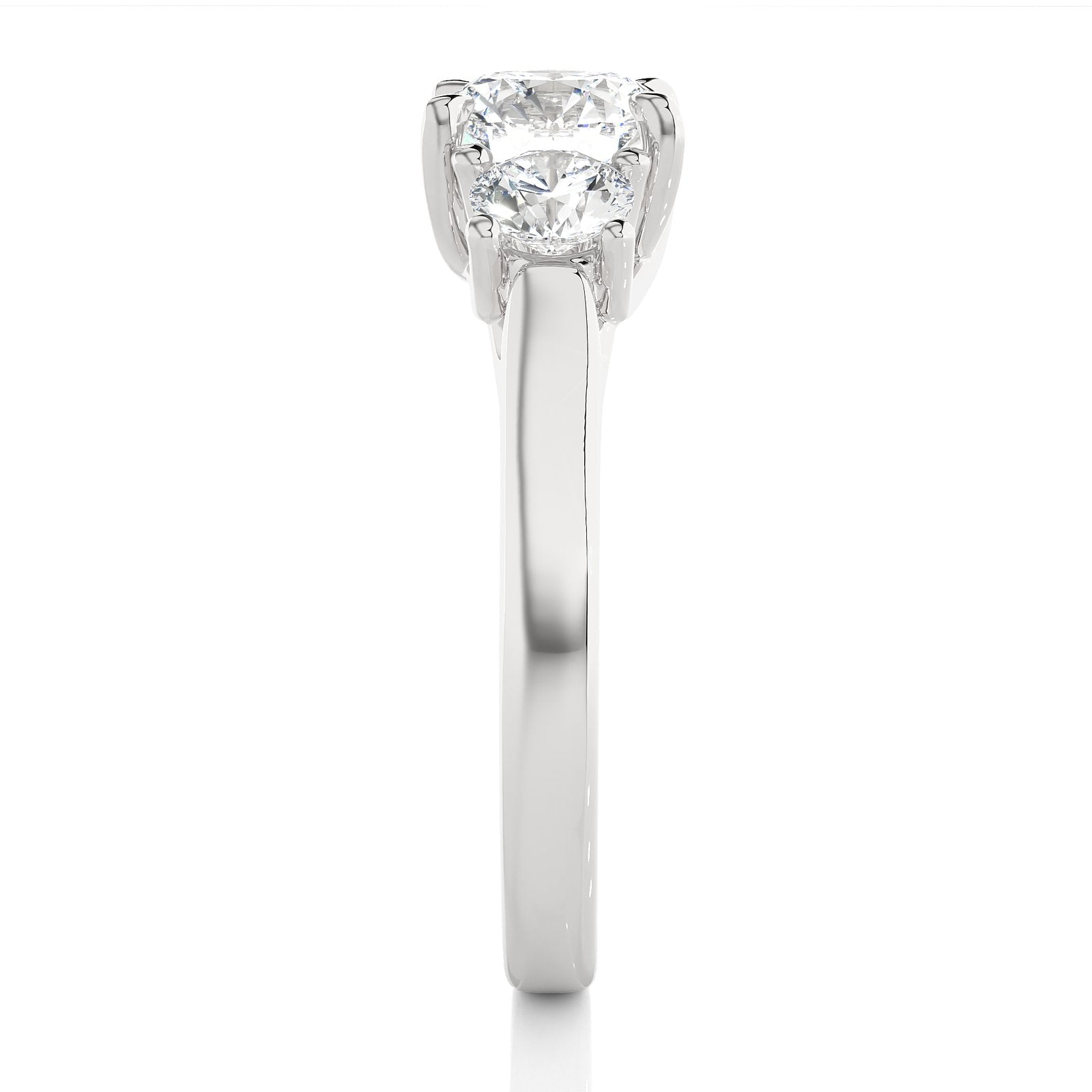 Solitaire Ring R3_RD_105 - WG
