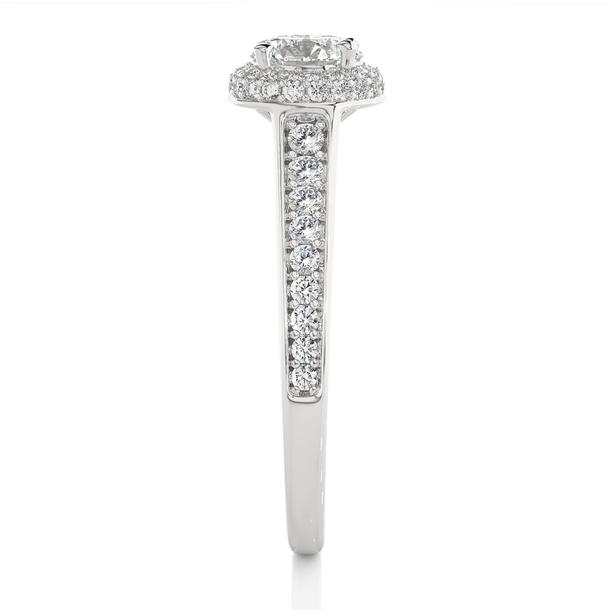 Solitaire Ring RH_RD_227 - WG