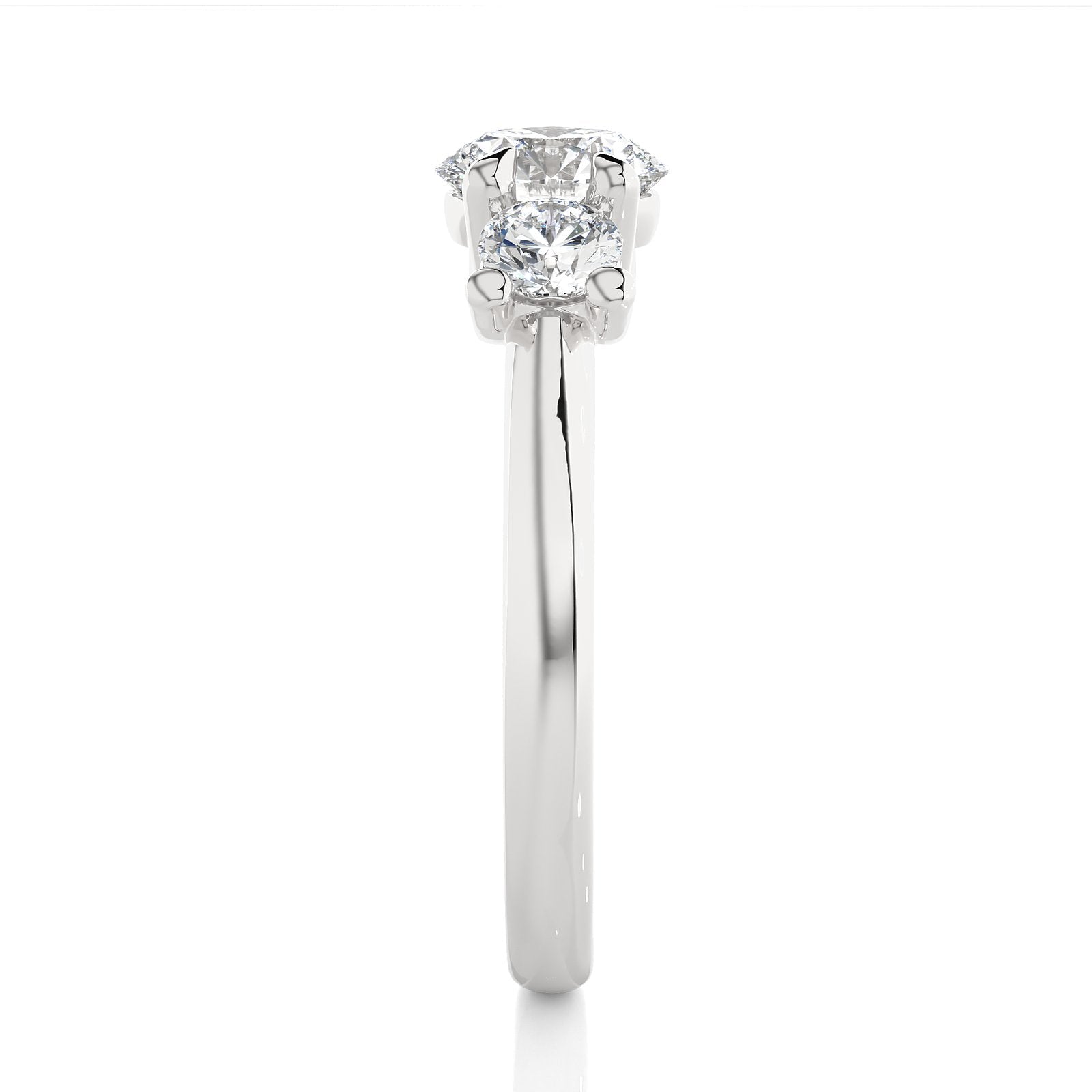 Solitaire Ring R3_RD_138 - WG