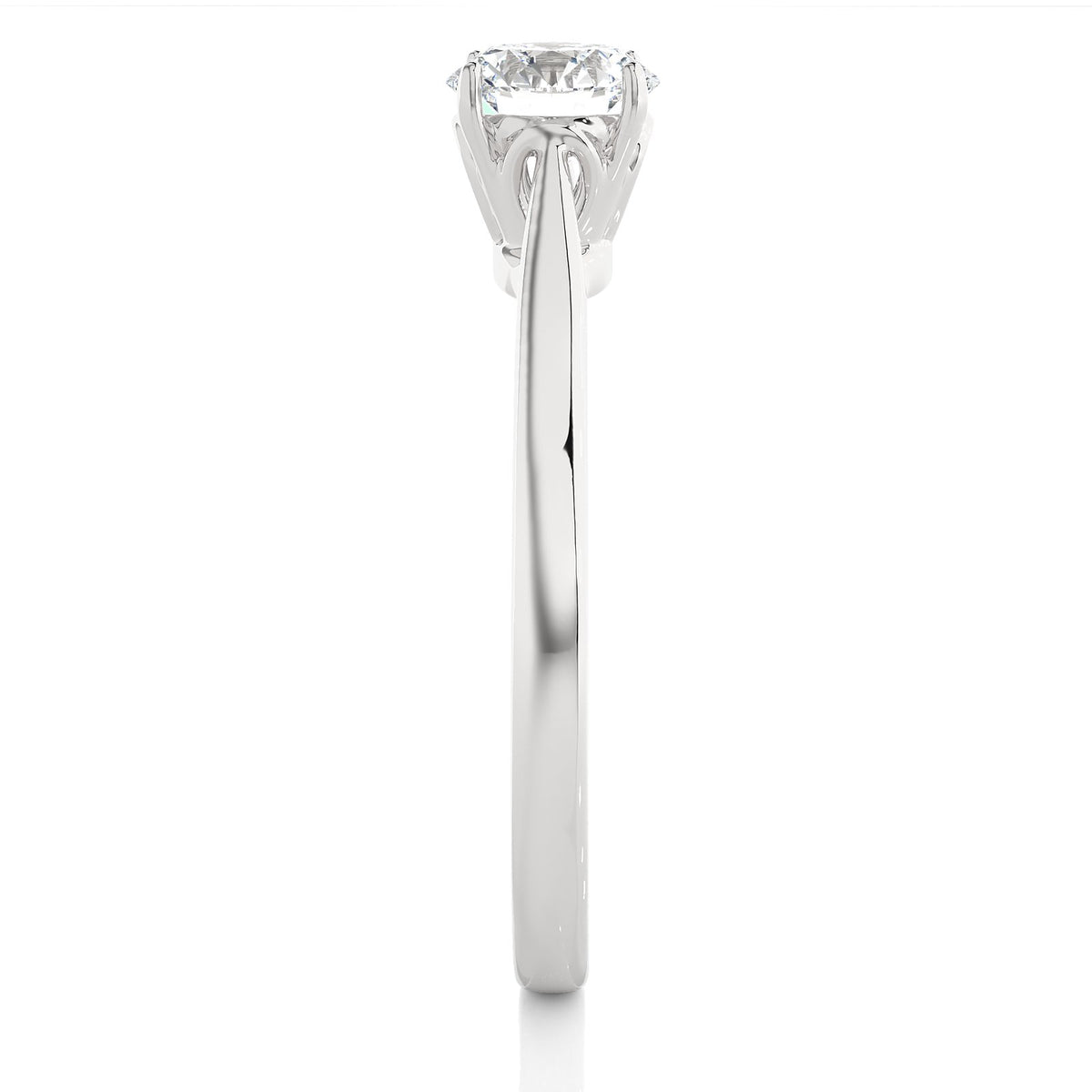 Solitaire Ring RS_RD_170 - WG