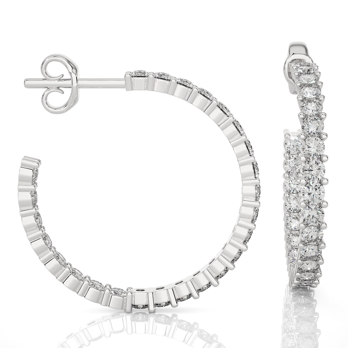 Earrings DH_RD_109 - WG