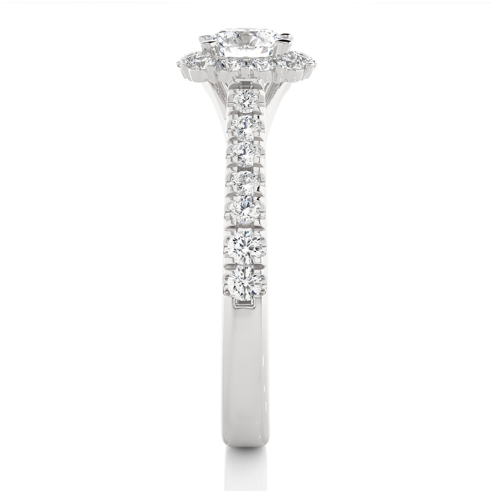 Solitaire Ring RH_RD_143 - WG