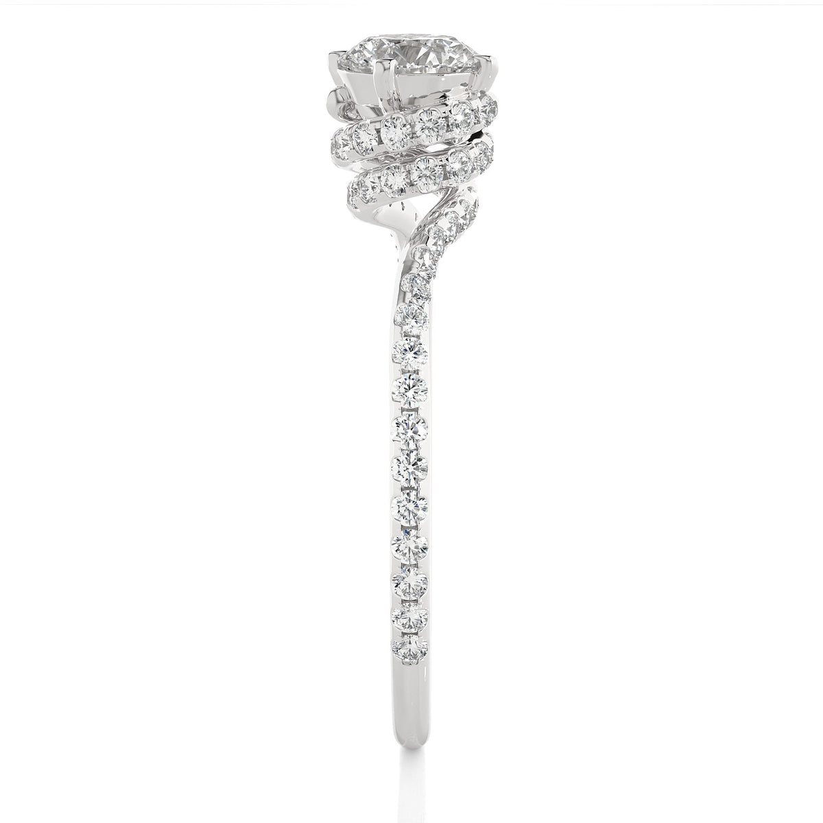 Solitaire Ring RP_RD_179 - WG