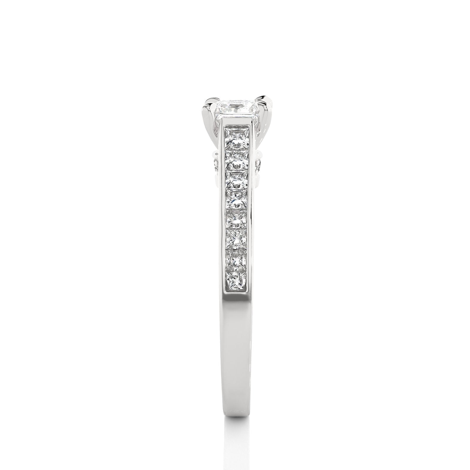 Solitaire Ring RC_PR_271 - WG