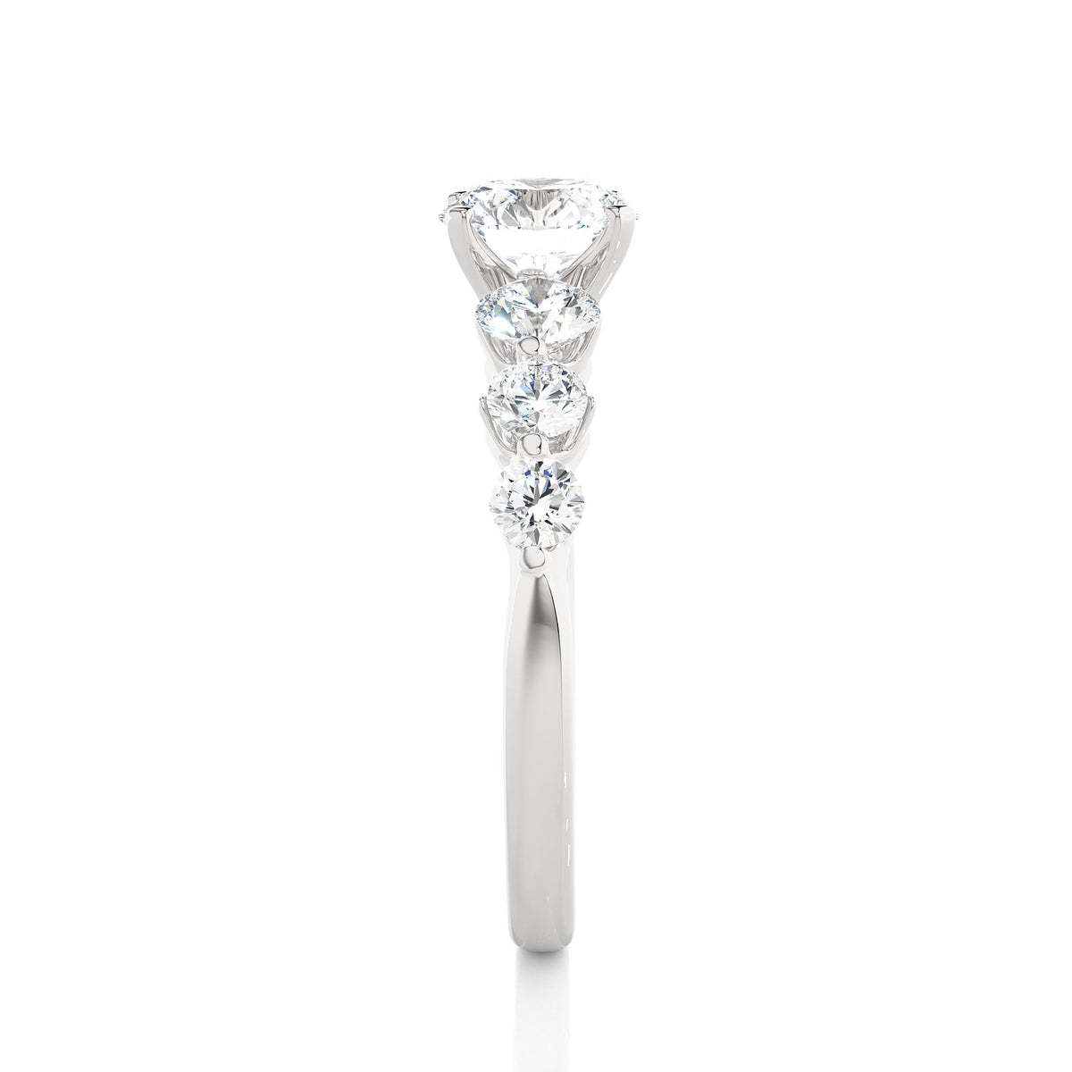 Solitaire Ring RC_RD_106 - WG
