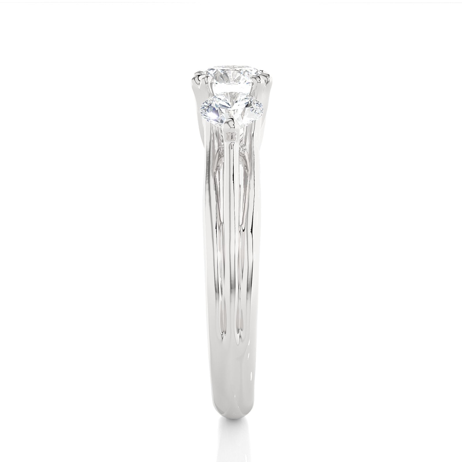 Solitaire Ring R3_RD_147 - WG