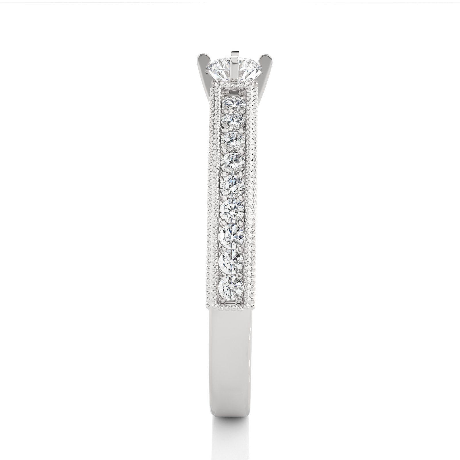 Solitaire Ring RC_RD_142 - WG