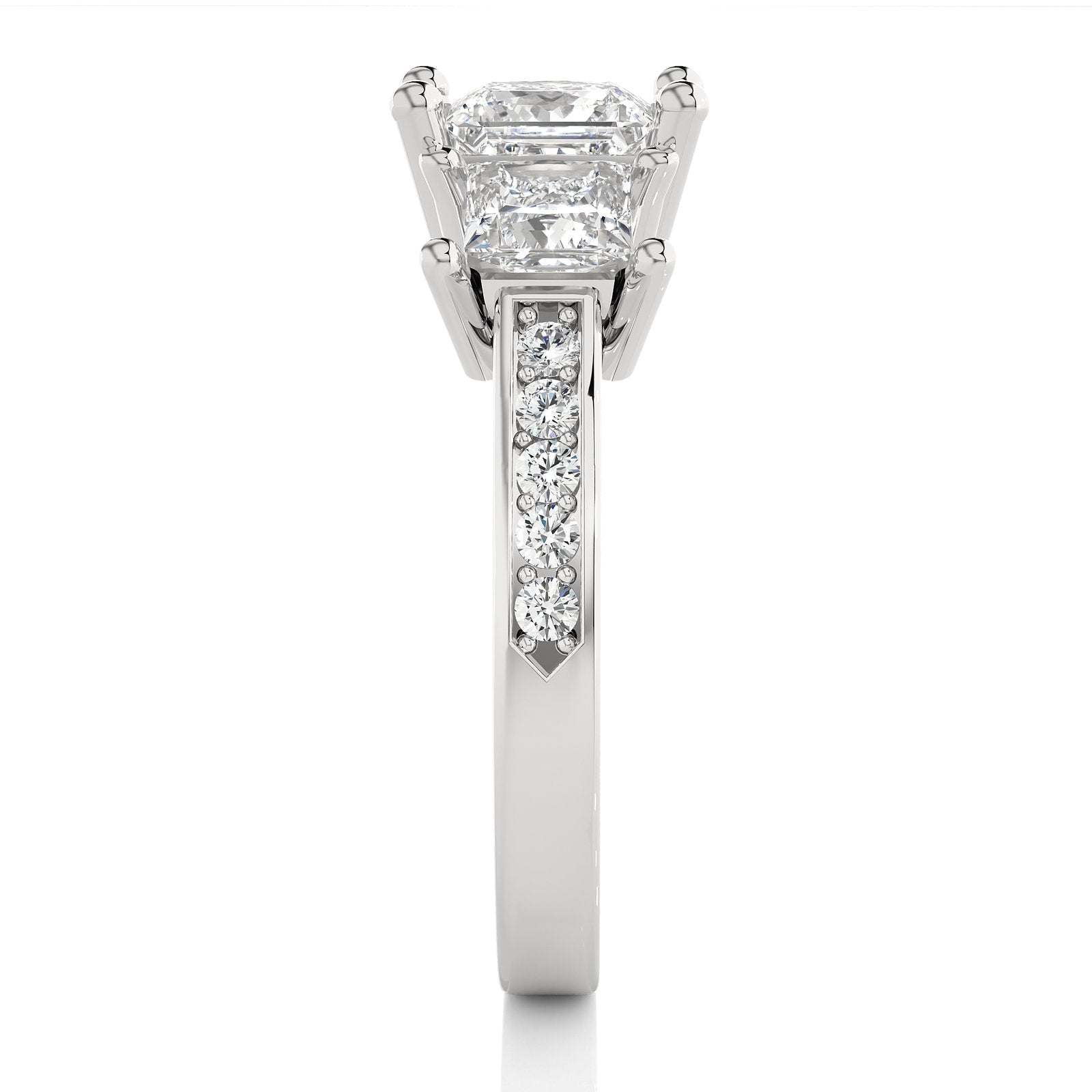 Solitaire Ring R3_PR_132 - WG