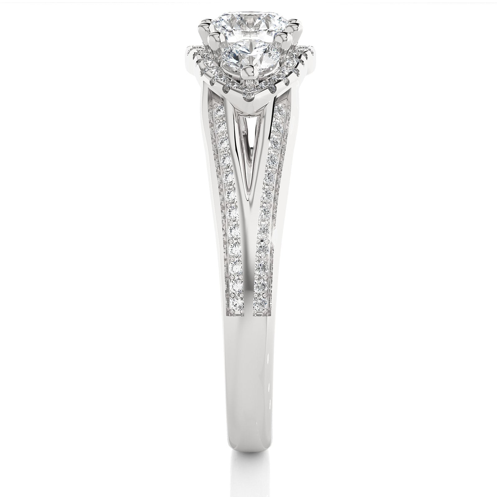 Solitaire Ring R3_RD_173 - WG