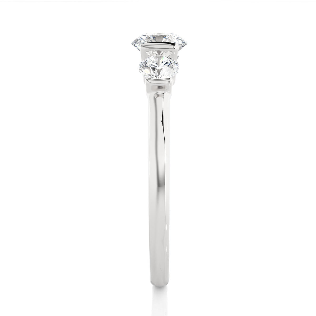 Solitaire Ring R3_RD_164 - WG