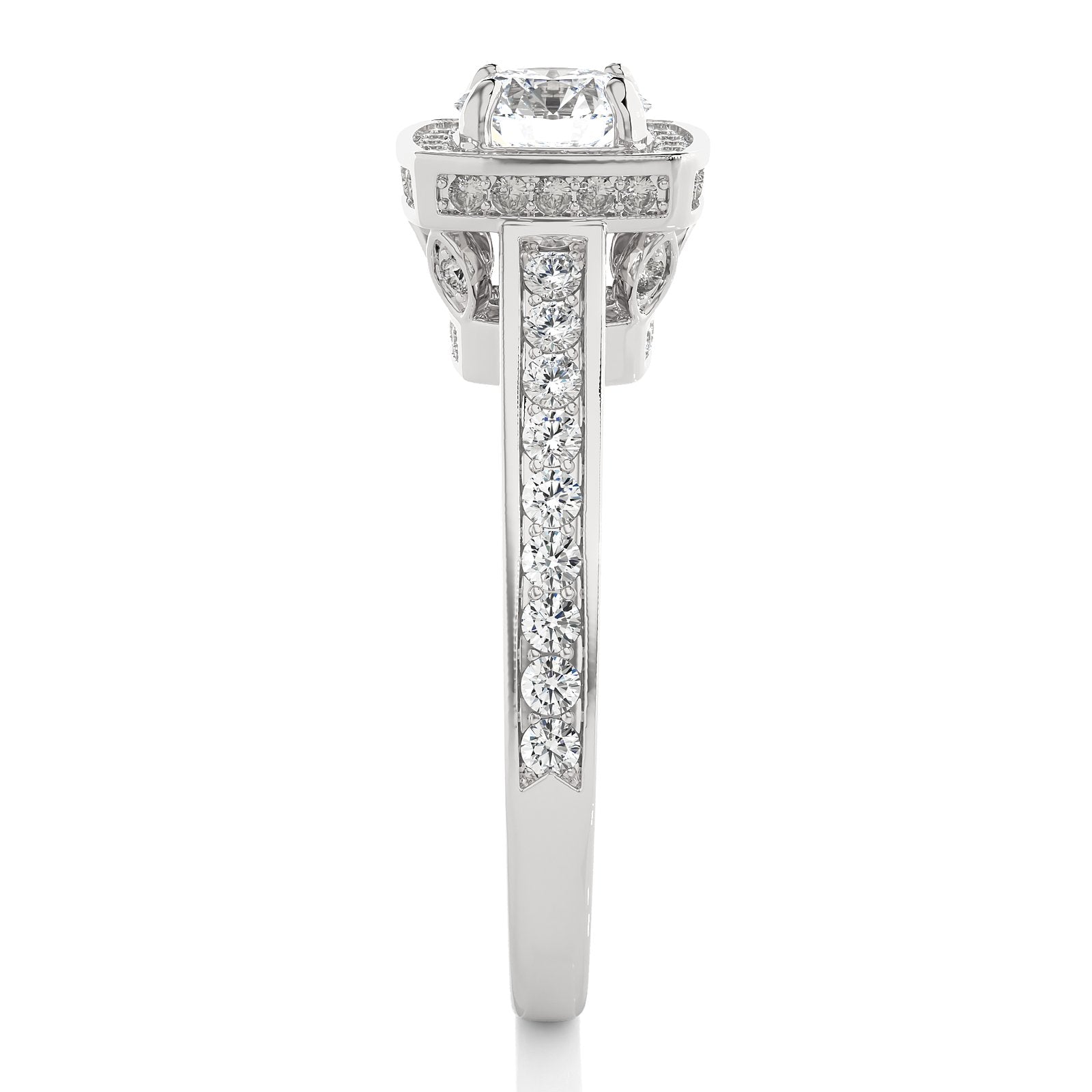 Solitaire Ring RH_RD_177 - WG