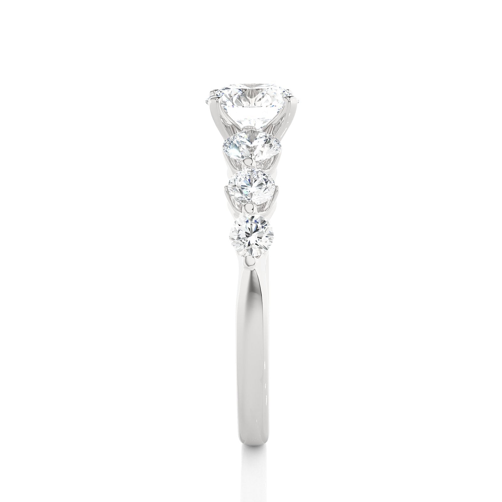 Solitaire Ring RC_RD_106 - WG