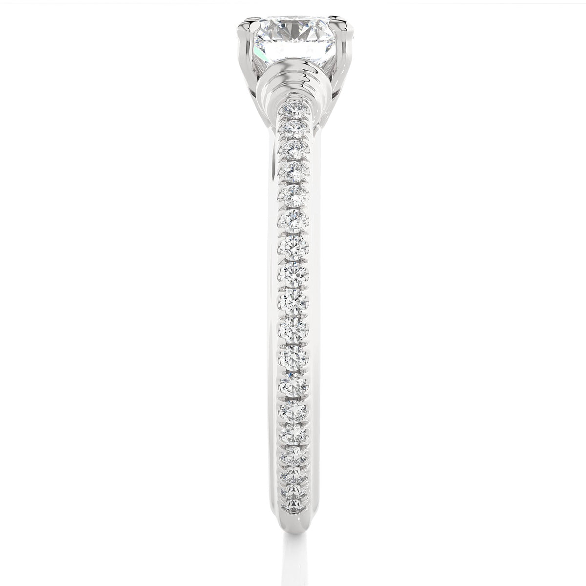 Solitaire Ring RC_RD_243 - WG