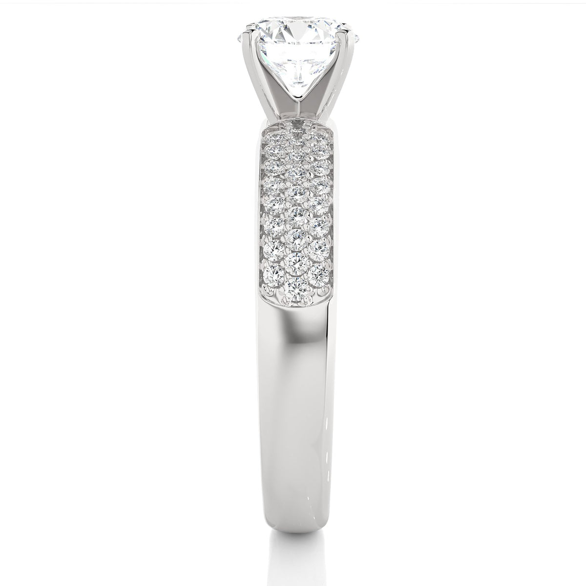 Solitaire Ring RP_RD_109 - WG