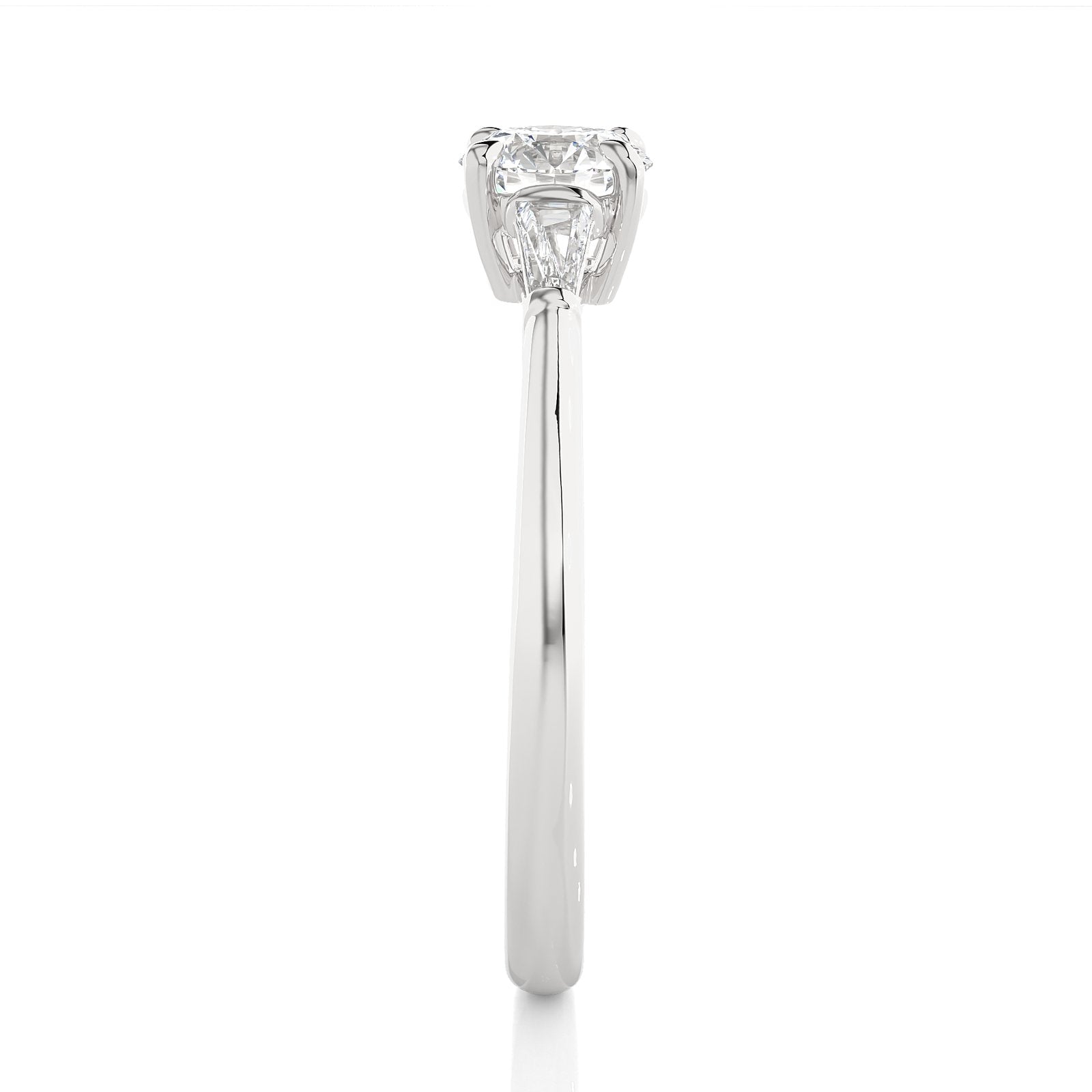 Solitaire Ring R3_RD_117 - WG